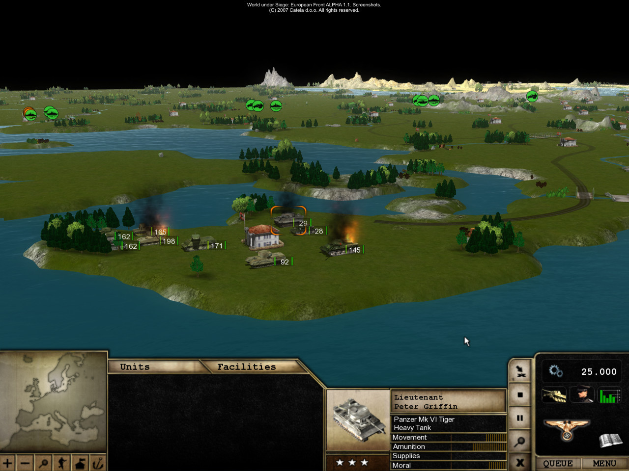 World under Siege: European Front - кадр 6