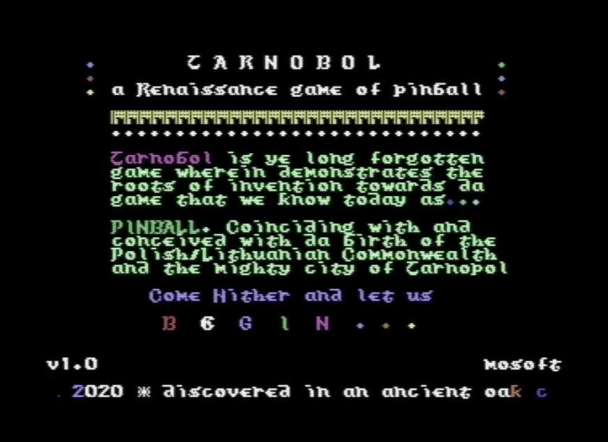 Tarnobol (C64) Commodore 64 (itch) - кадр 3