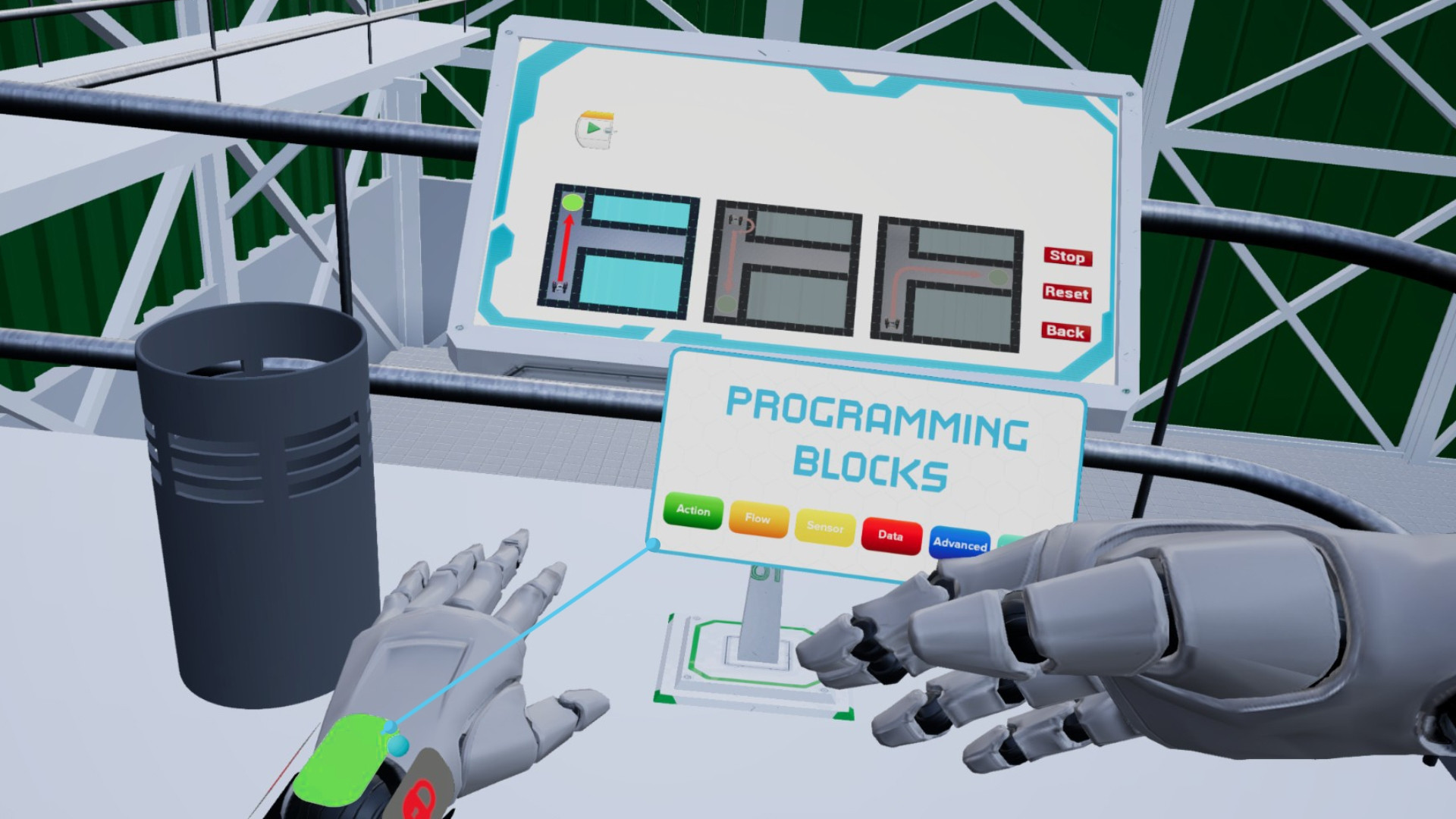 VRobot:Robotics in VR - кадр 7