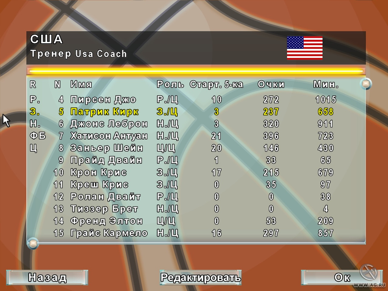 International Basketball 2006 - кадр 13