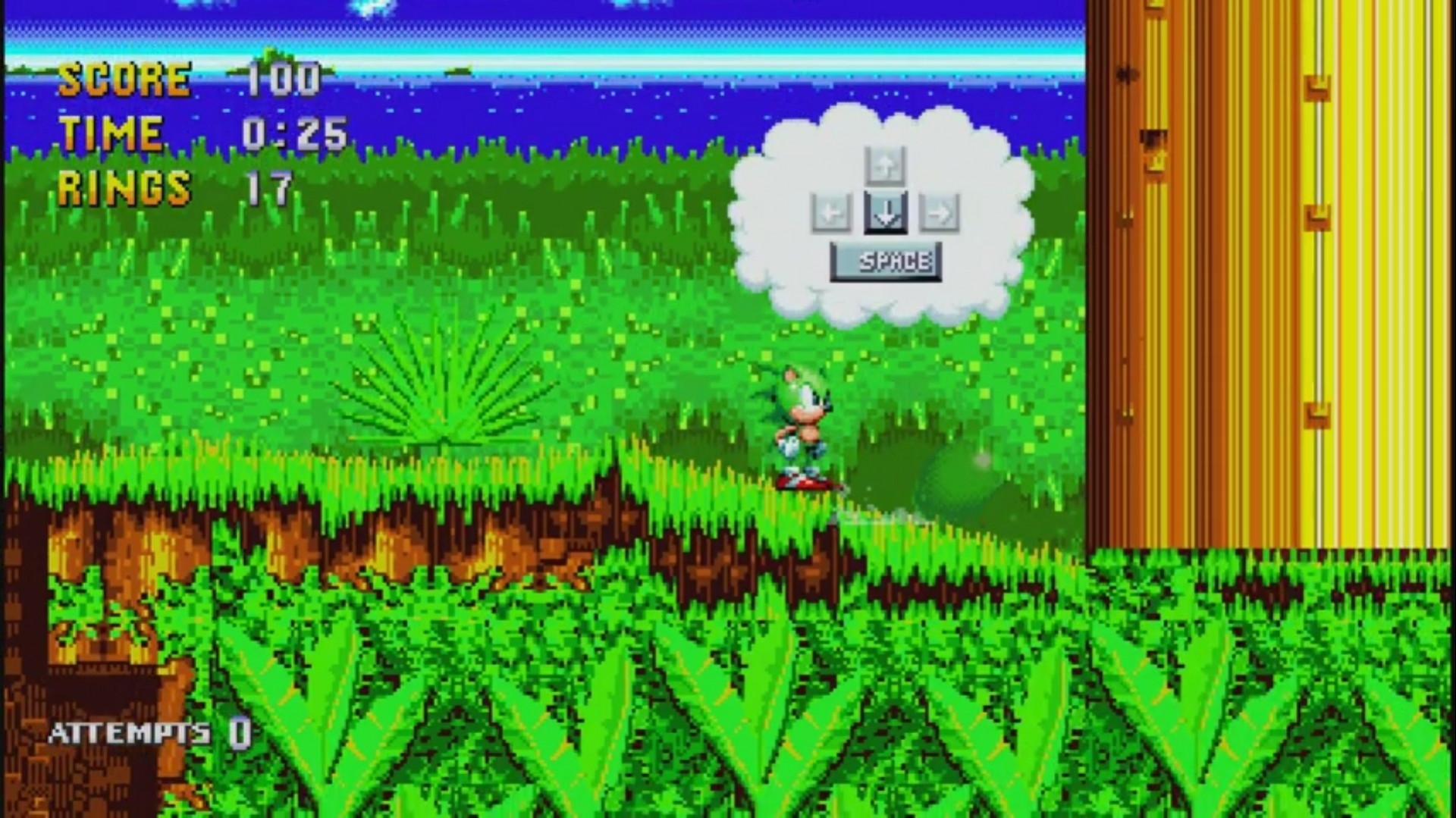 Sonic Universe: Dan4ik Project - Demo (itch) - кадр 3