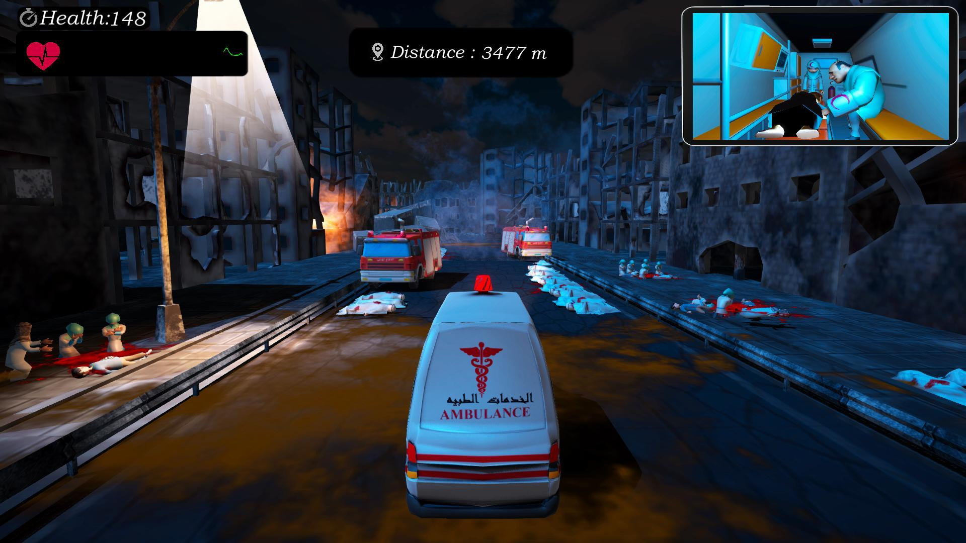 Ambulance Unfair War on Gaza (itch) - кадр 6