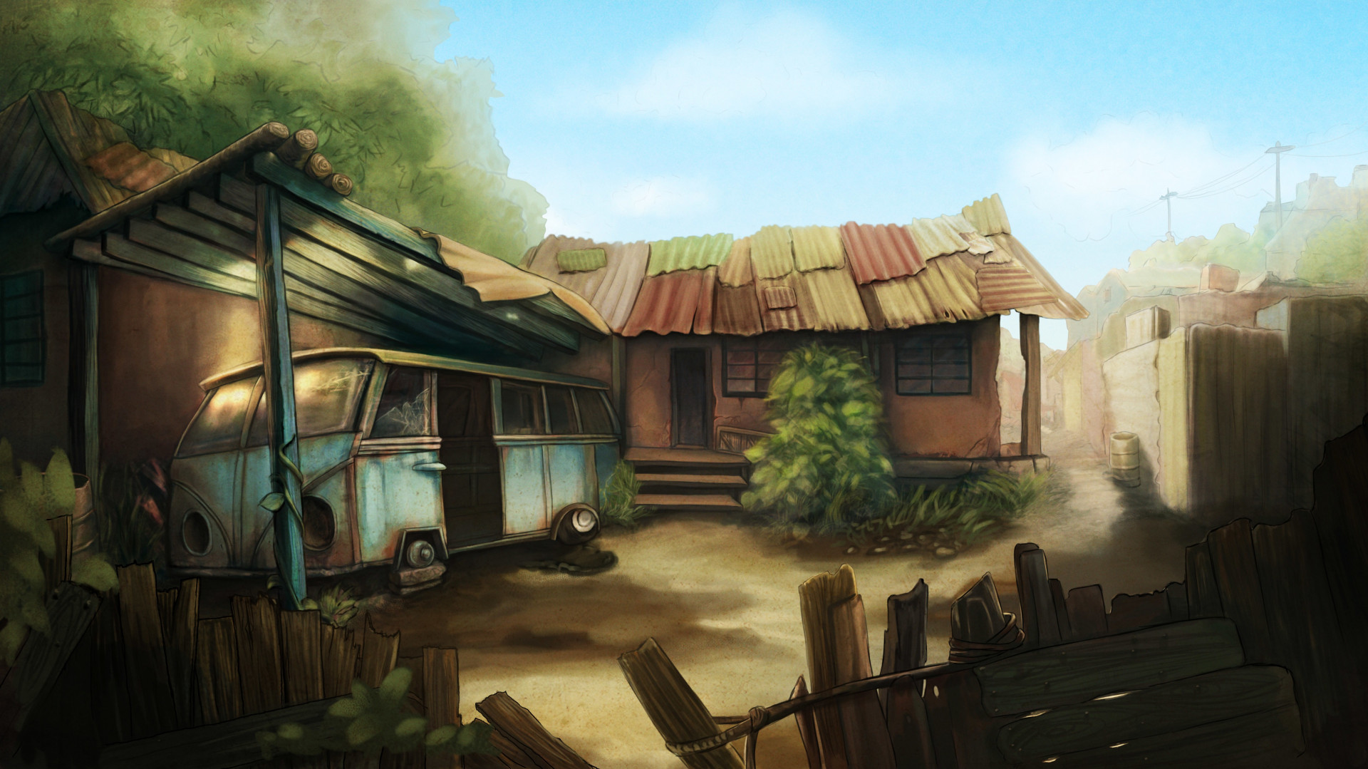 Bolt Riley - A Reggae Adventure, Chapter 1 (itch) - кадр 4