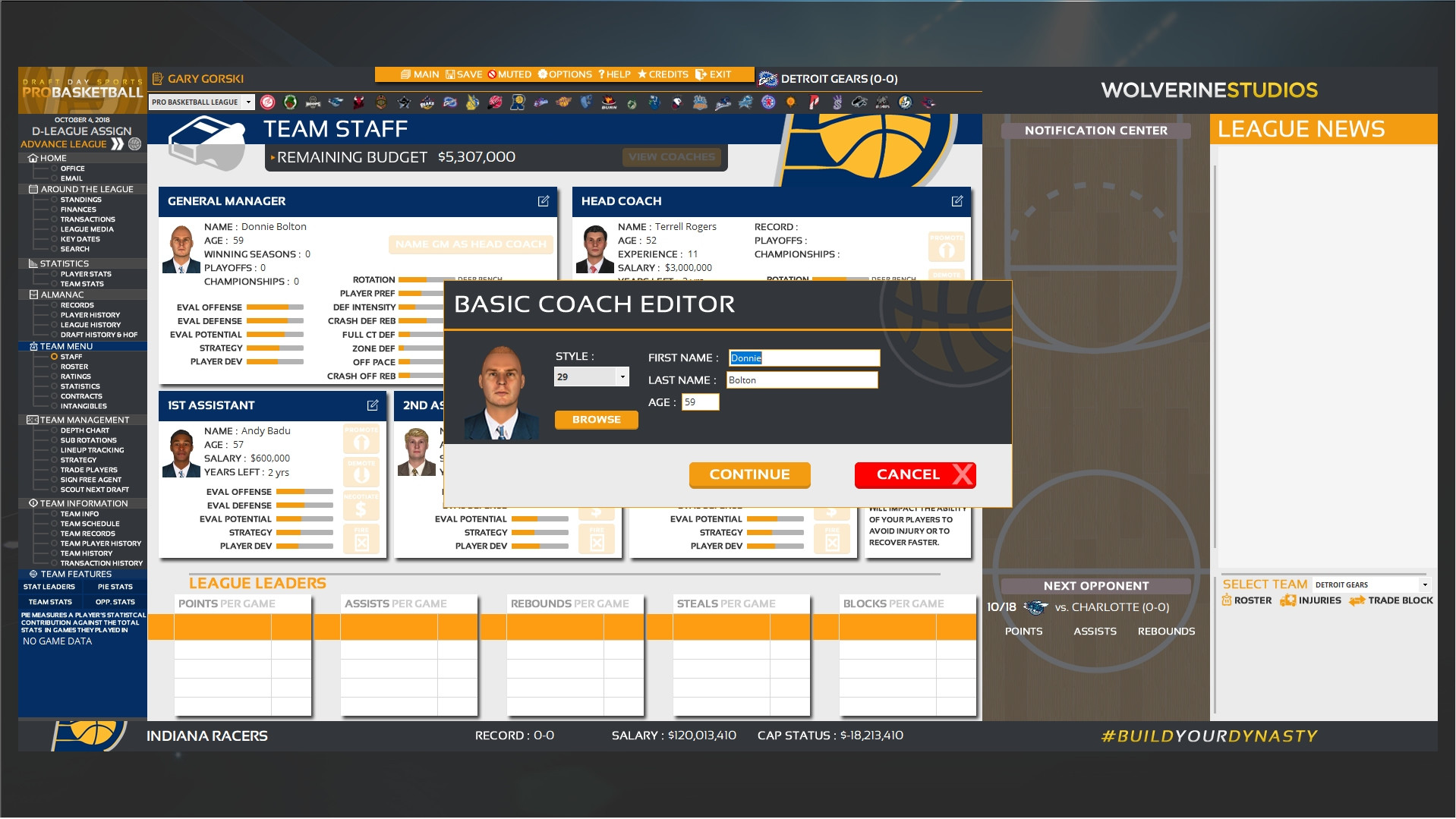 Draft Day Sports: Pro Basketball 2019 - кадр 6