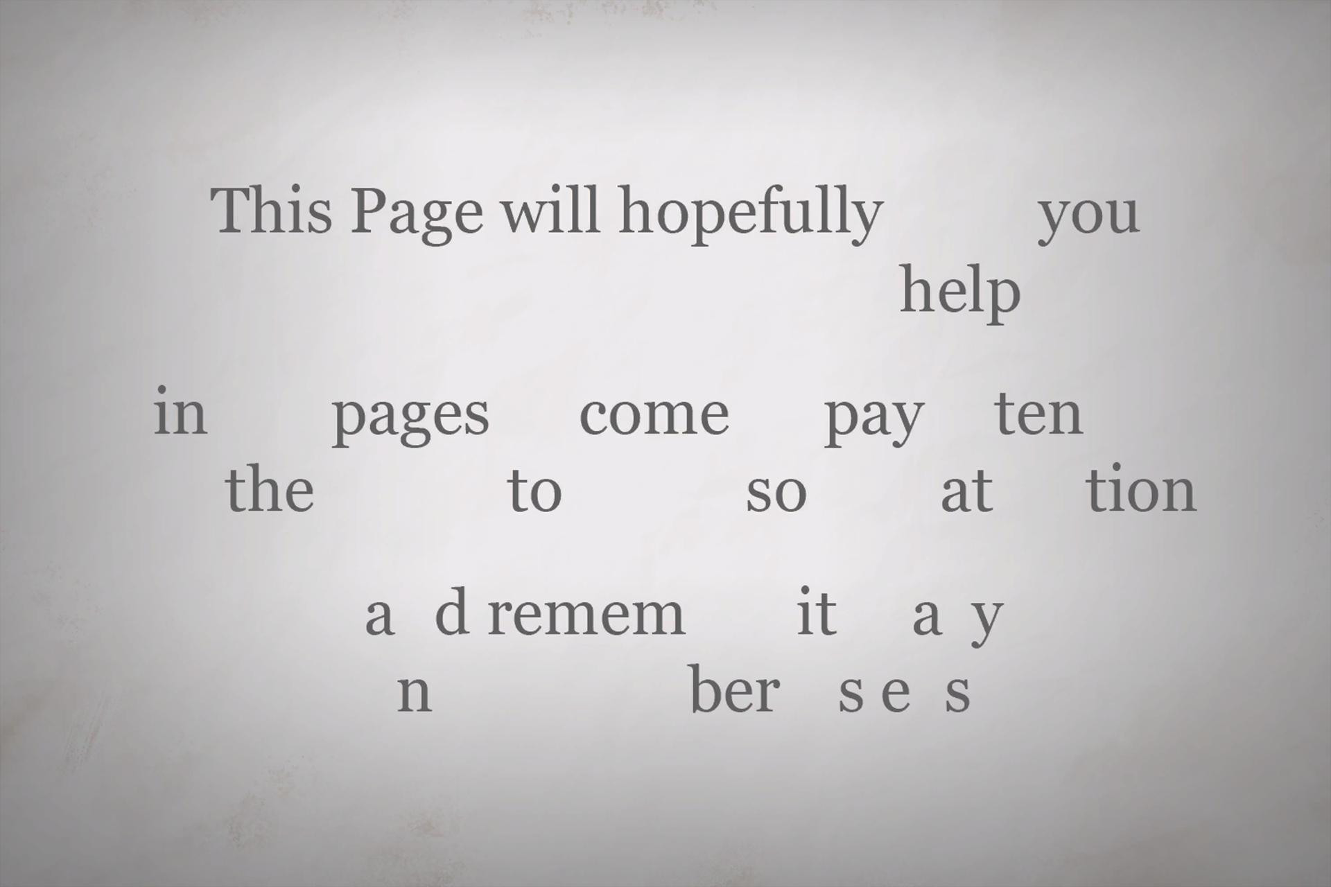 A Familiar Fairytale: Dyslexic Text Based Adventure - кадр 8