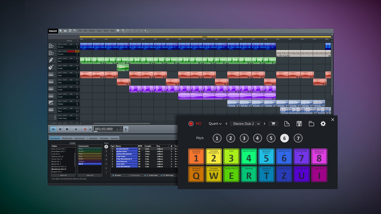 MAGIX Music Maker 2016 Live - кадр 5