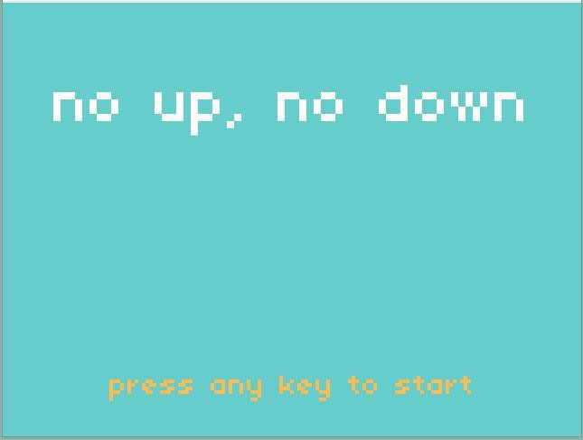 no up, no down (itch) - кадр 1