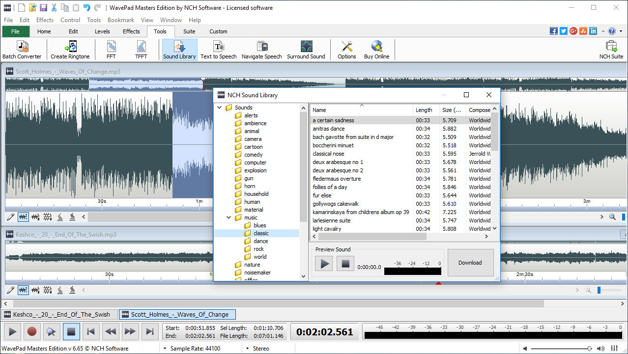 WavePad - кадр 6