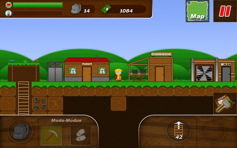 Treasure Miner Free - a 2d gem mining adventure - кадр 3