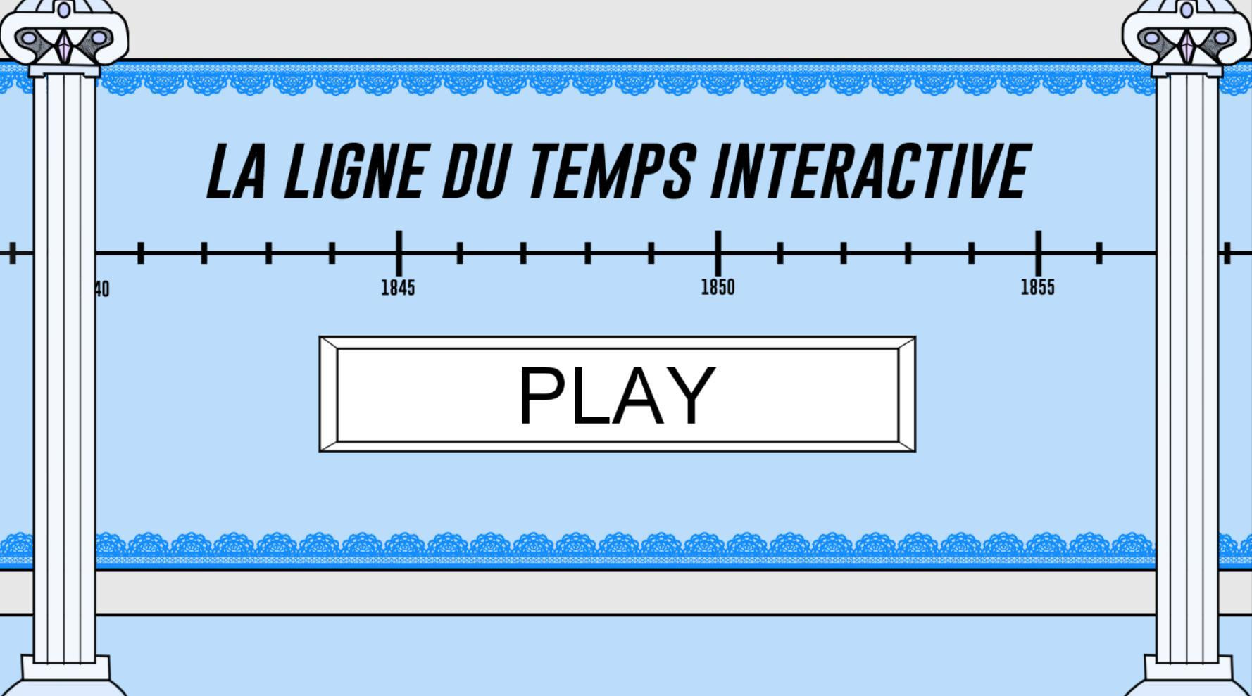 La ligne du temps interactive (itch) - кадр 1