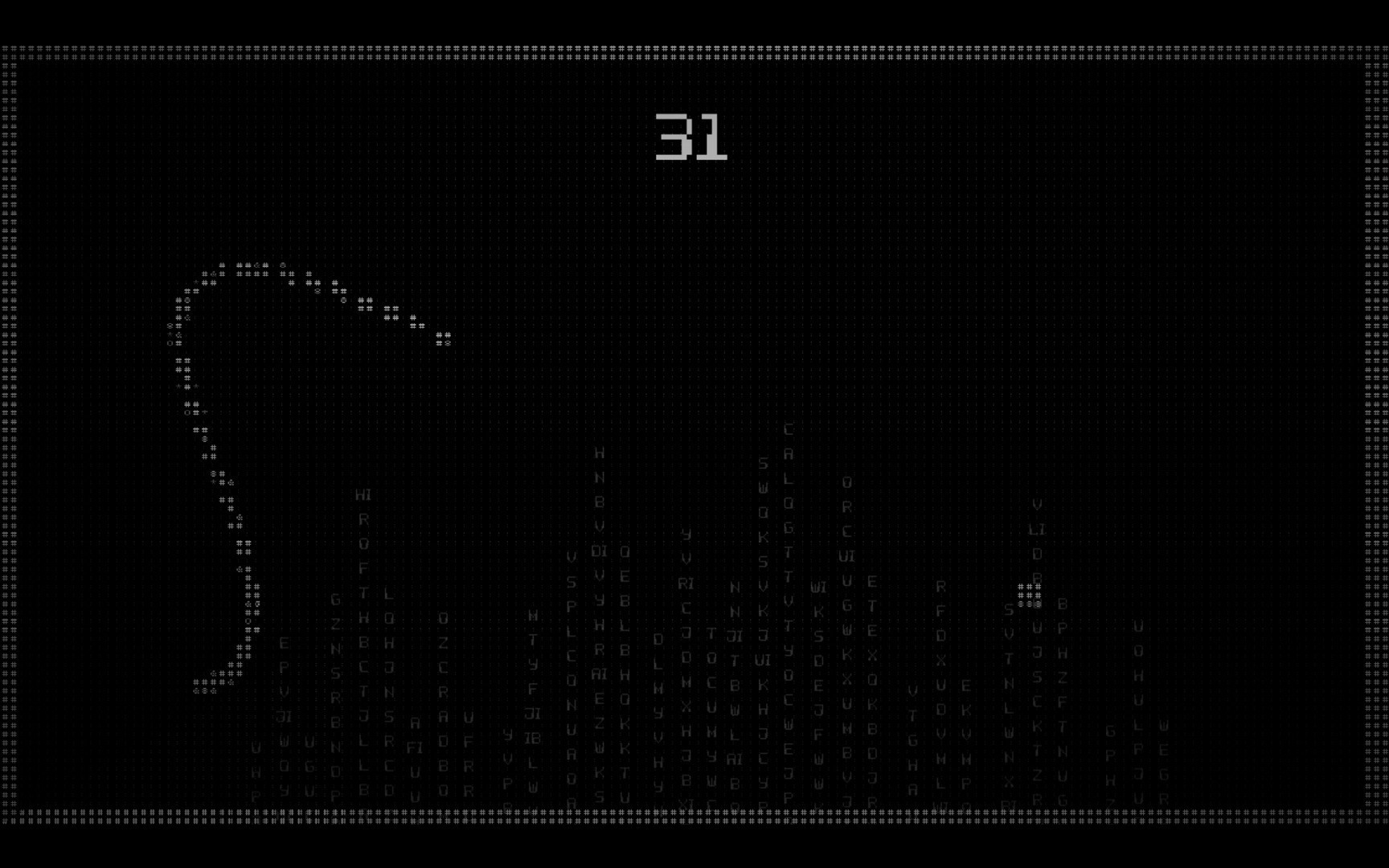 ASCII Game Series: Snake - кадр 4