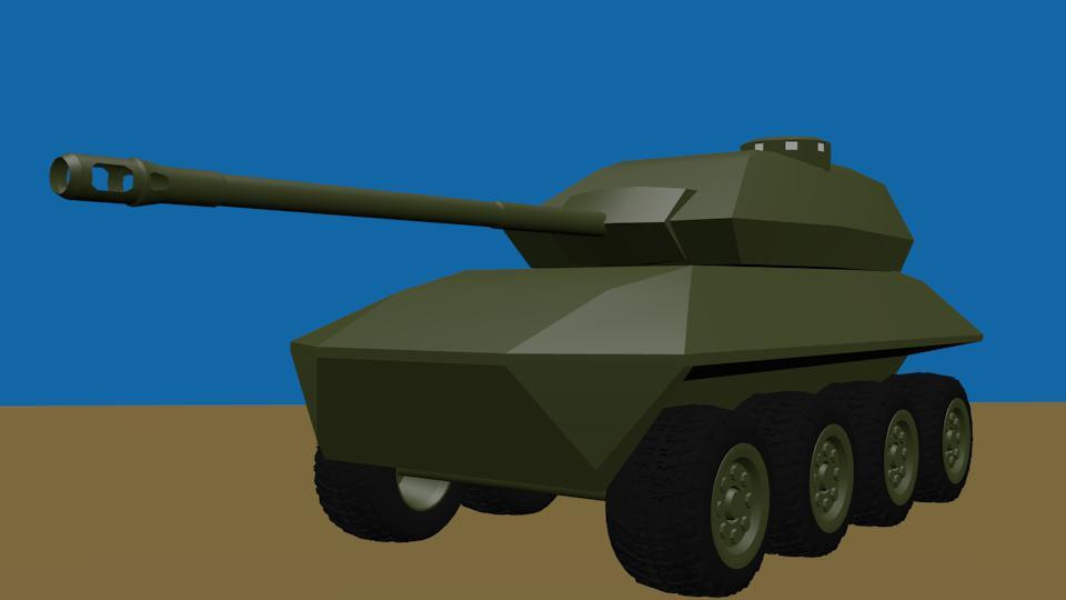 Tank Simulator (itch) - кадр 1