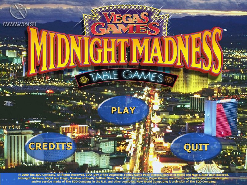 Vegas Games Midnight Madness Table Games Edition - кадр 4