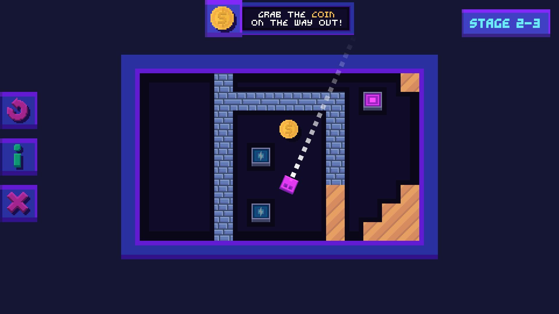 RICOSHOT: Pinball Puzzle Game! (itch) - кадр 2