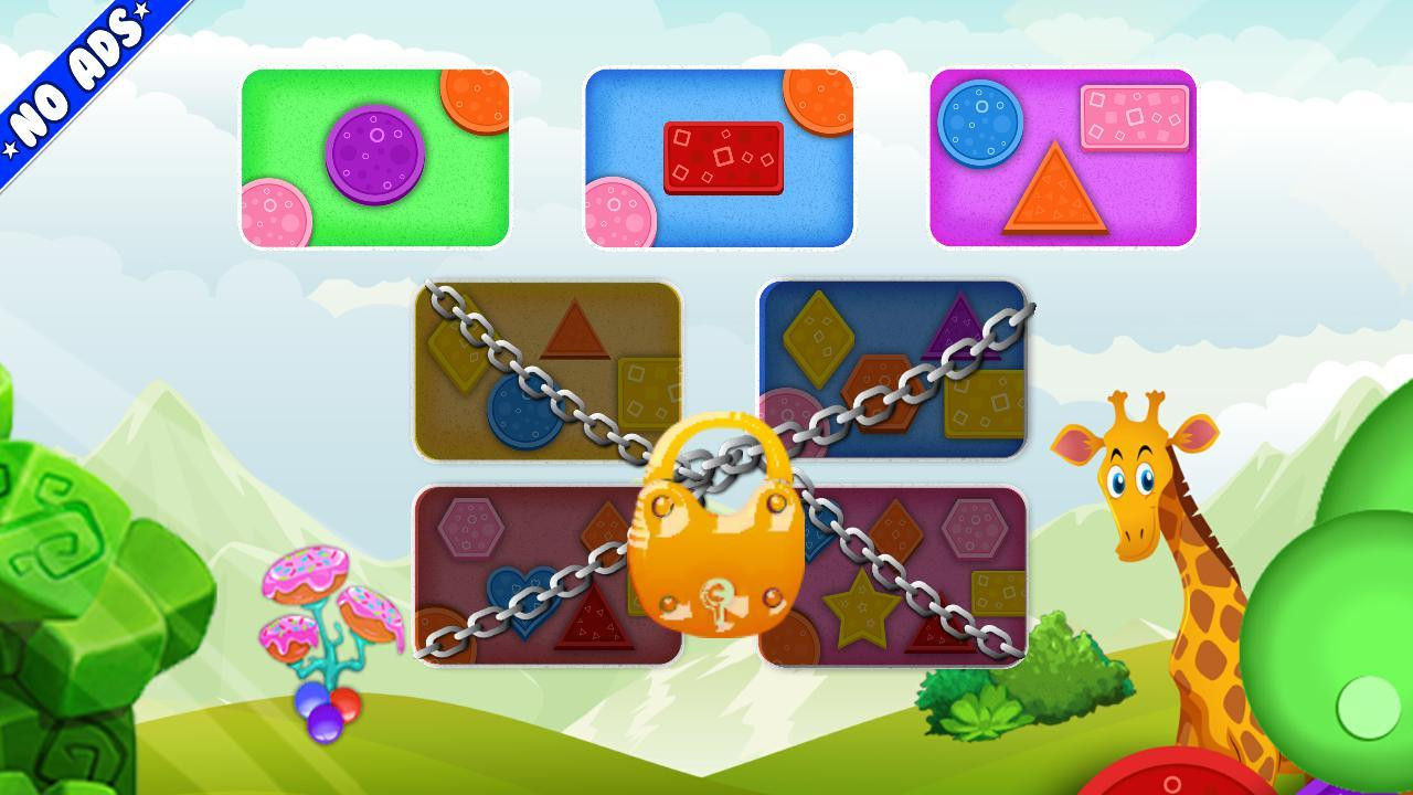 Toddler Preschool Shape Matching - Smart Kids Game (itch) - кадр 2