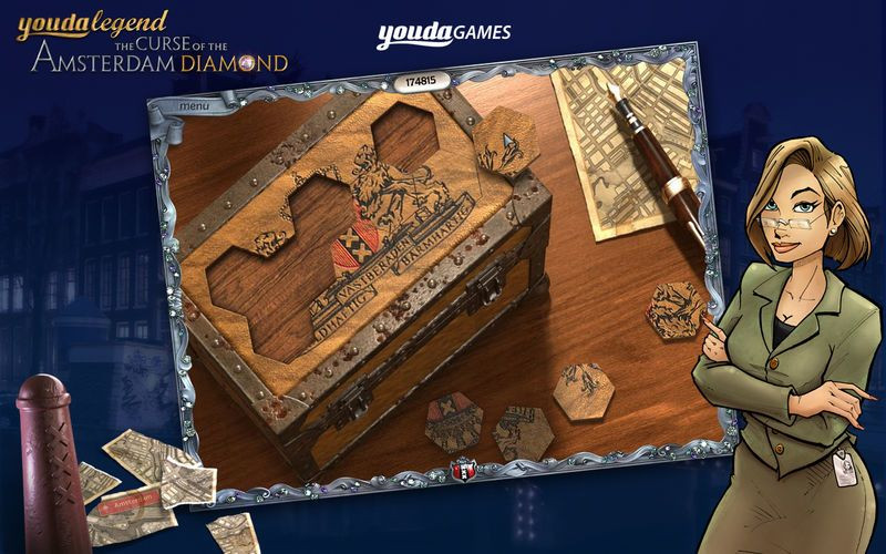 Youda Legend The Curse of the Amsterdam Diamond - кадр 8