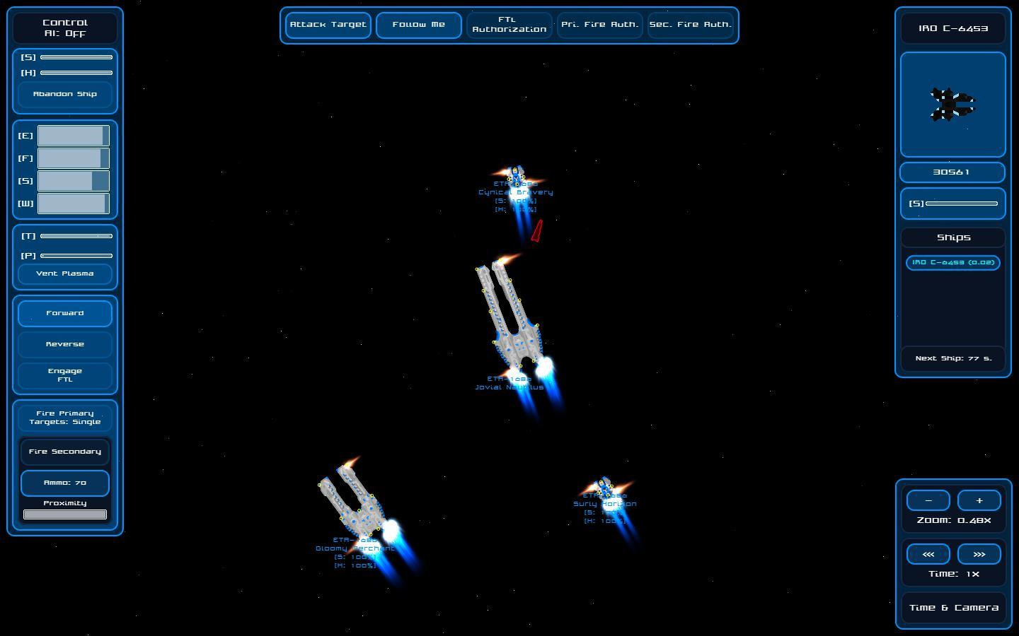 Starship Command (itch) - кадр 4