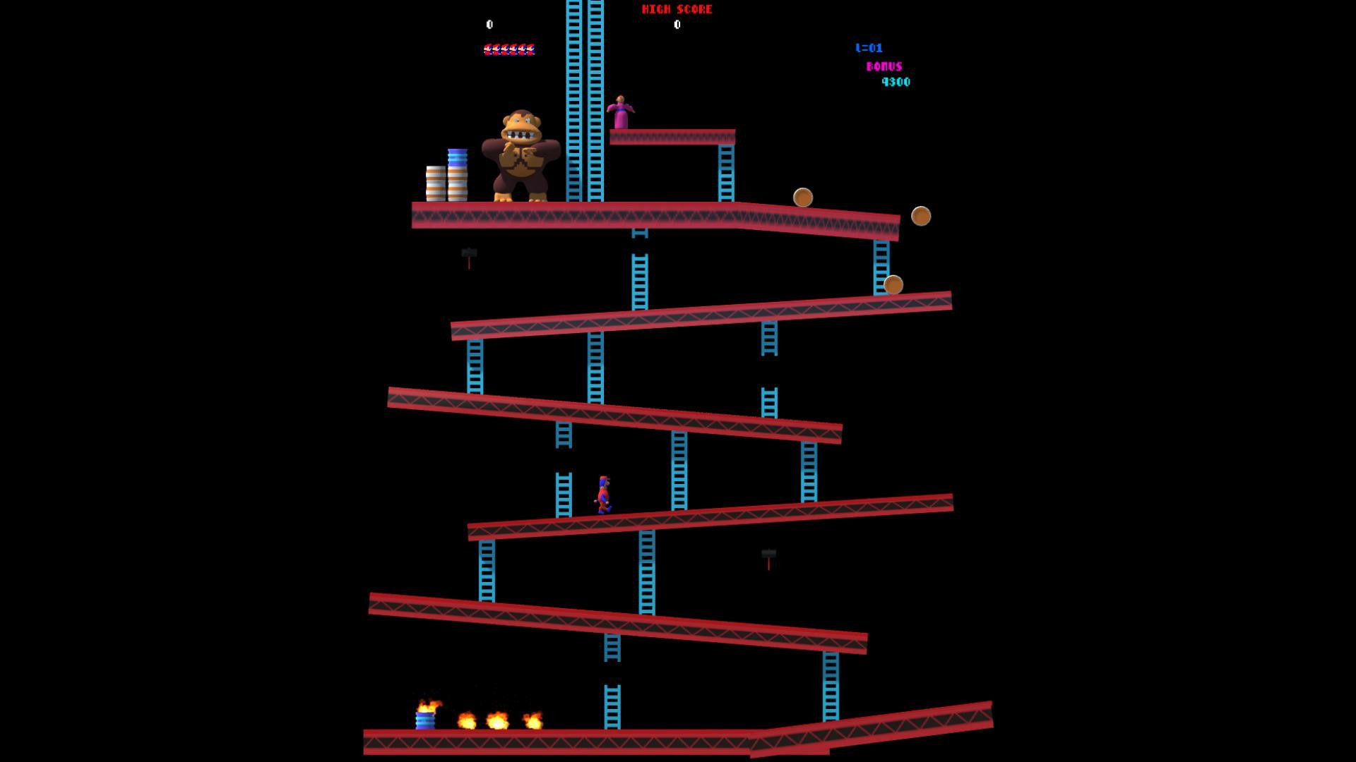 Donkey Kong: The 3D Remake (itch) - кадр 2