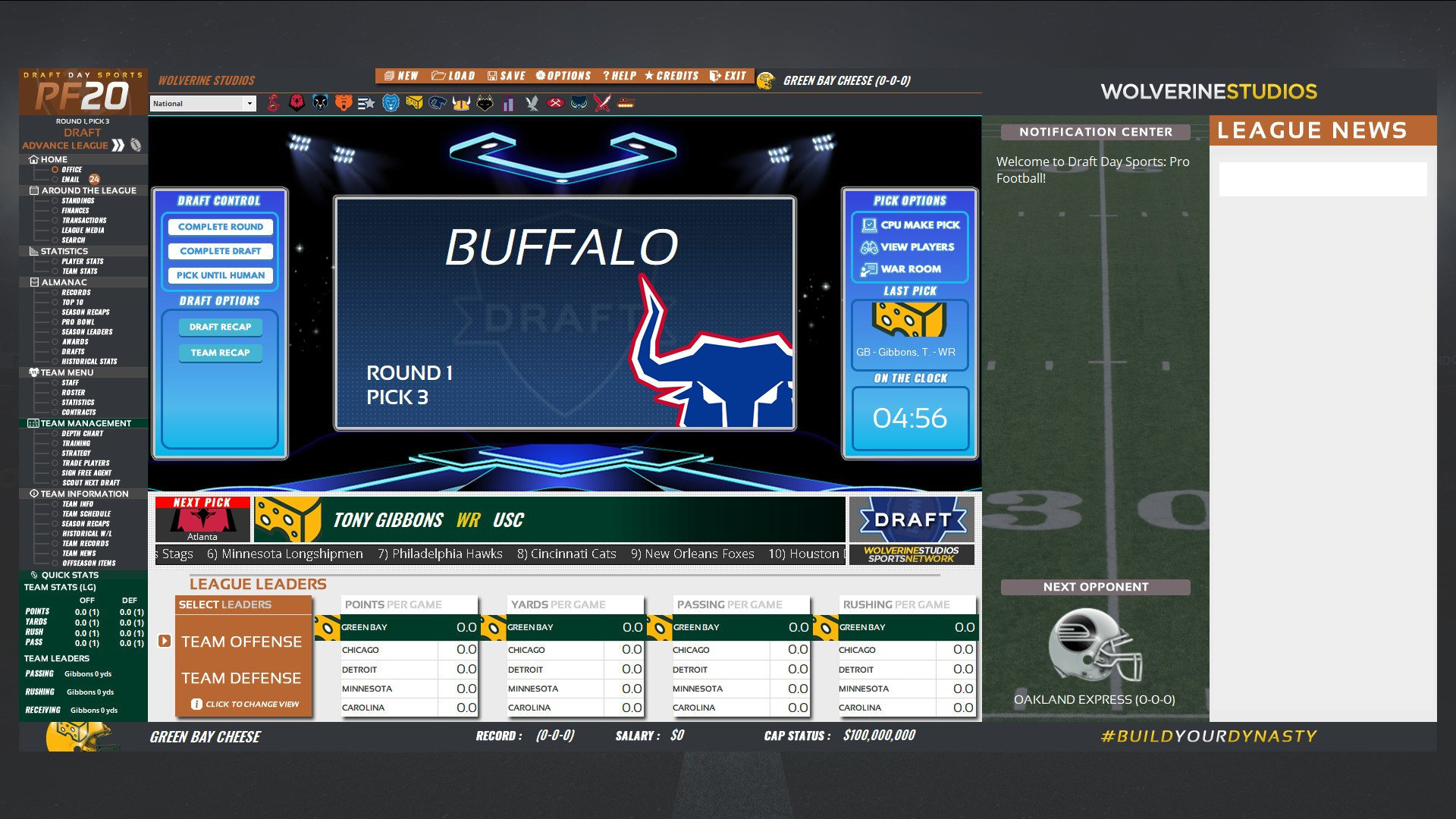 Draft Day Sports: Pro Football 2020 - кадр 5