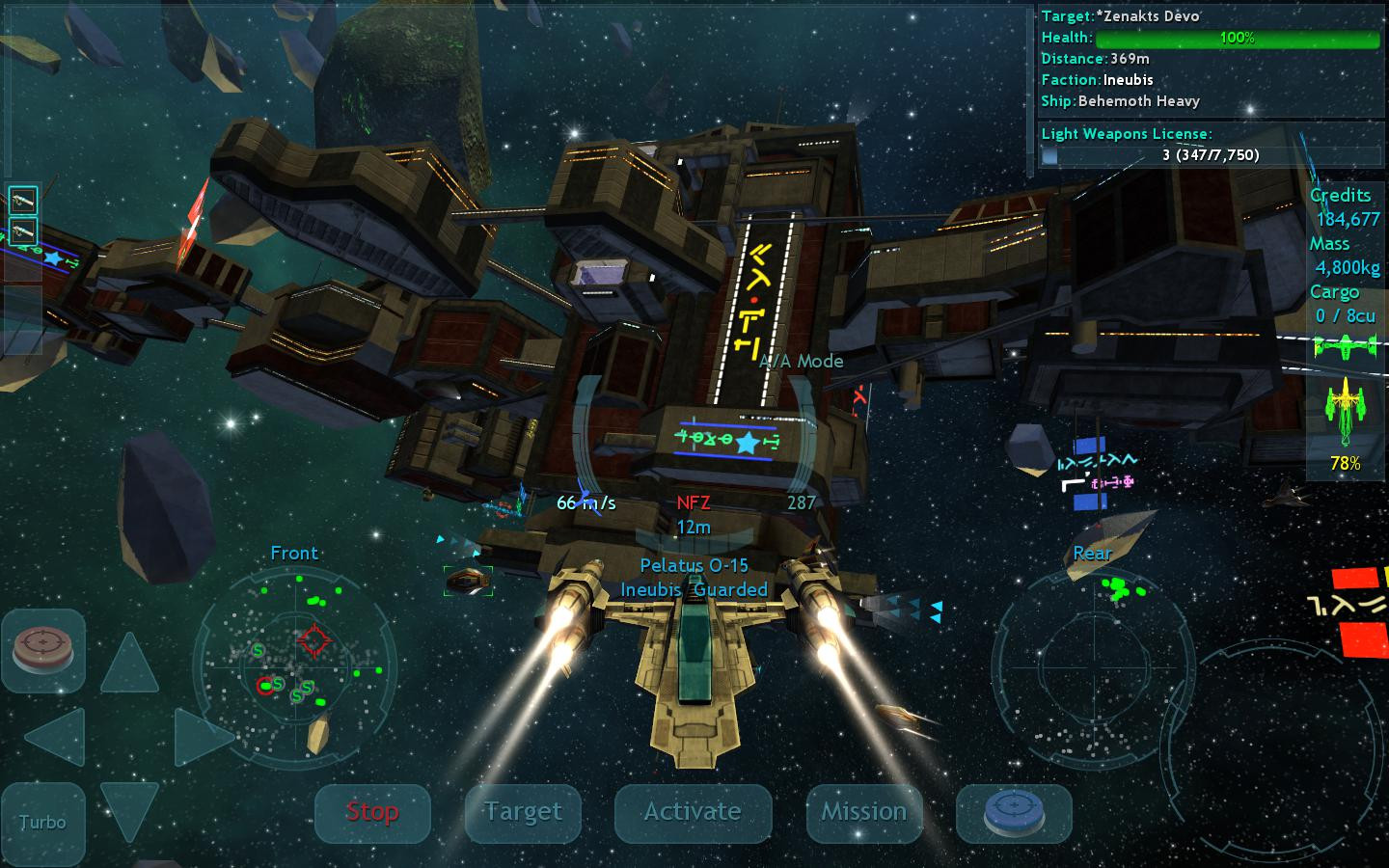 Vendetta Online (3D Space MMO) - кадр 7