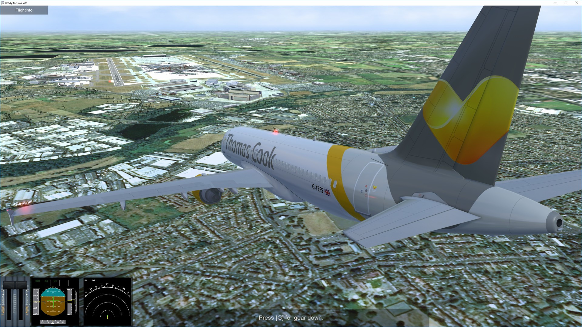 Ready for Take off - A320 Simulator - кадр 8