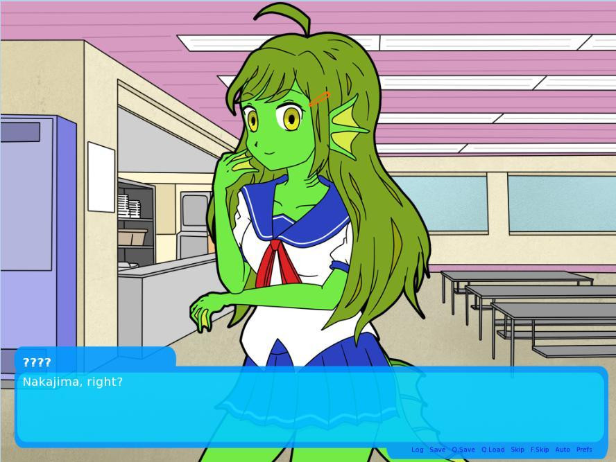 Ikimono High: The Visual Novel (Demo) (itch) - кадр 5