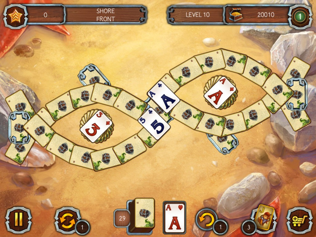 Solitaire Legend of the Pirates - кадр 4
