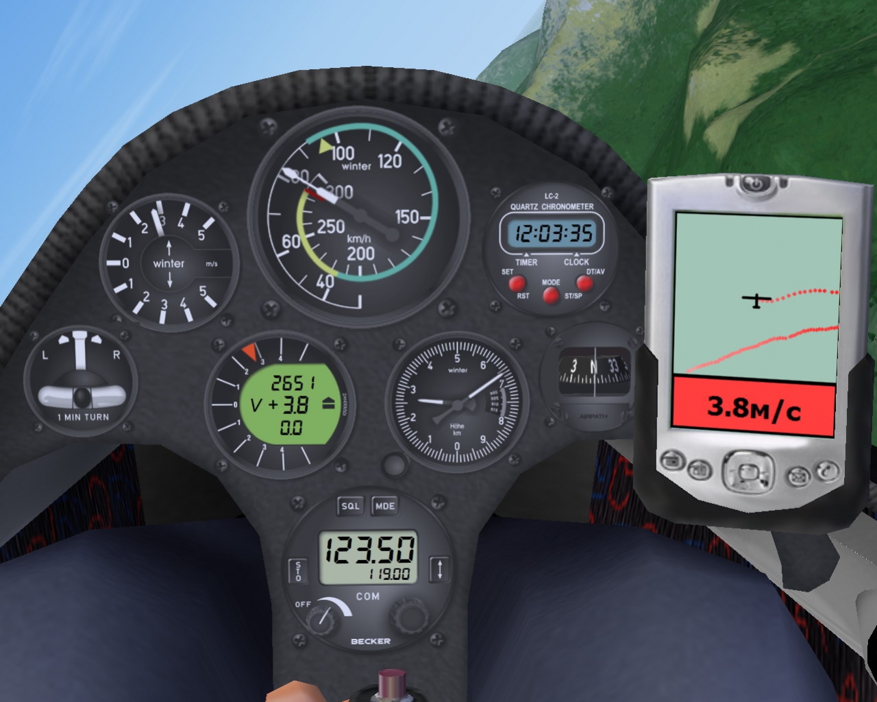 Condor: The Competition Soaring Simulator - кадр 15
