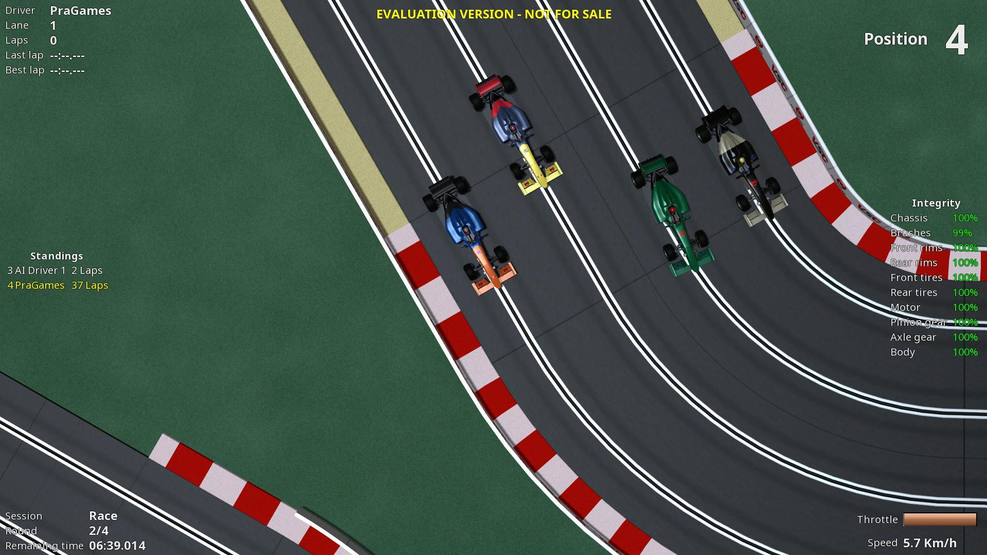 Virtual SlotCars Demo (itch) - кадр 8