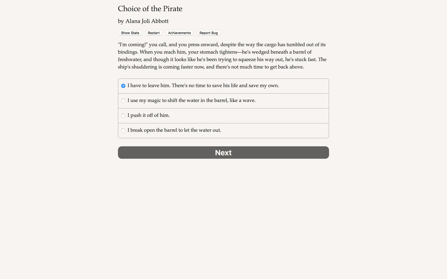 Choice of the Pirate - кадр 3
