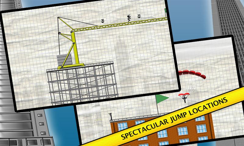 Stickman Base Jumper - кадр 10