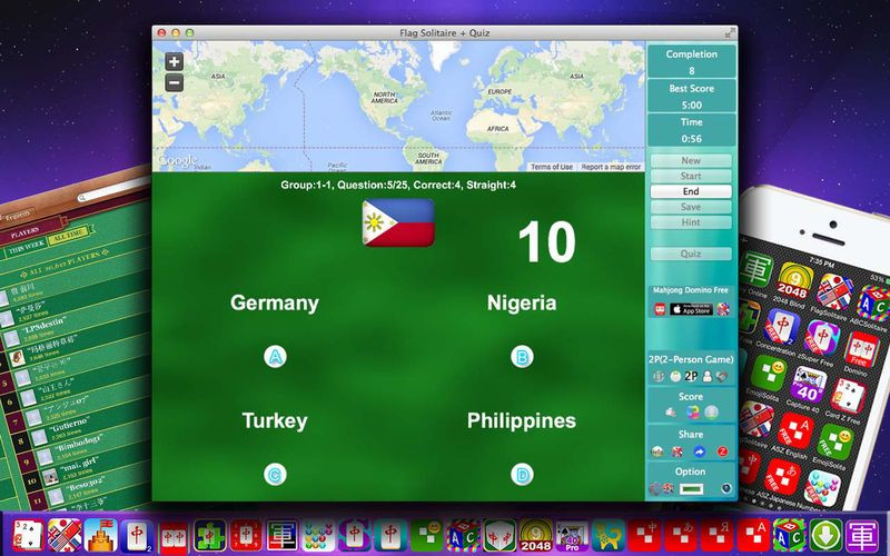 Flag Solitaire Free - кадр 3