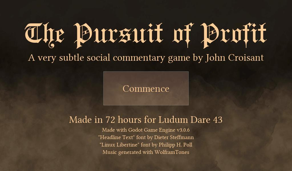 The Pursuit of Profit (itch) - кадр 2