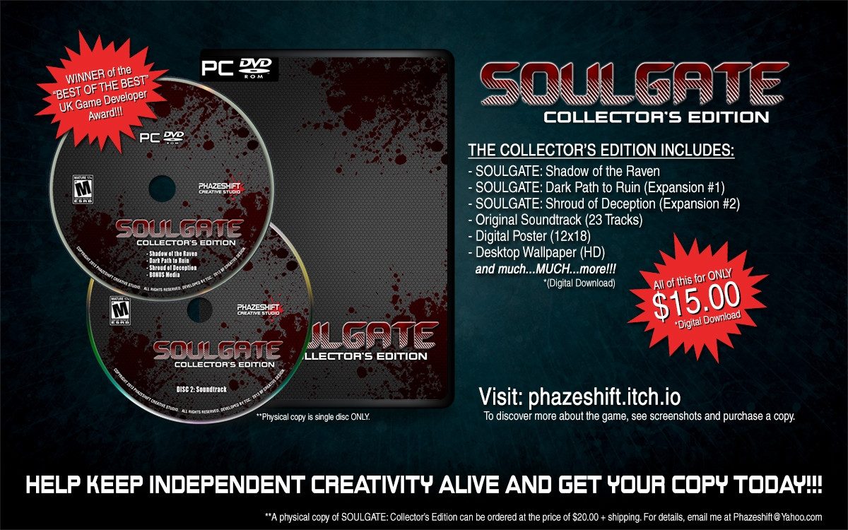 SOULGATE Collector's Edition (itch) - кадр 3