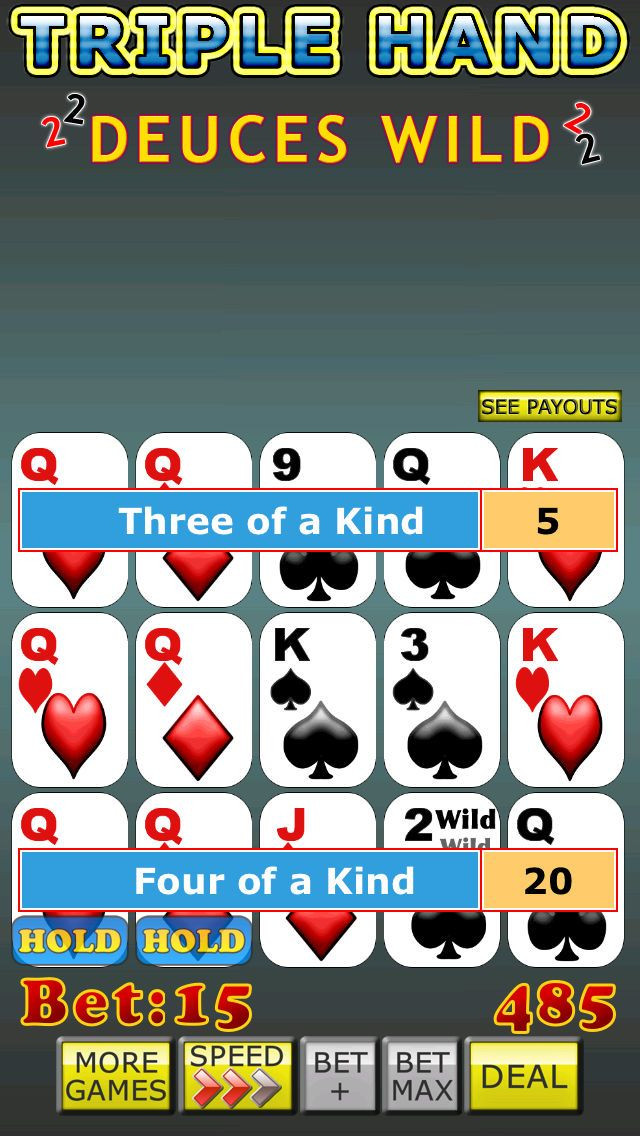 Mojo Video Poker Lite - кадр 3