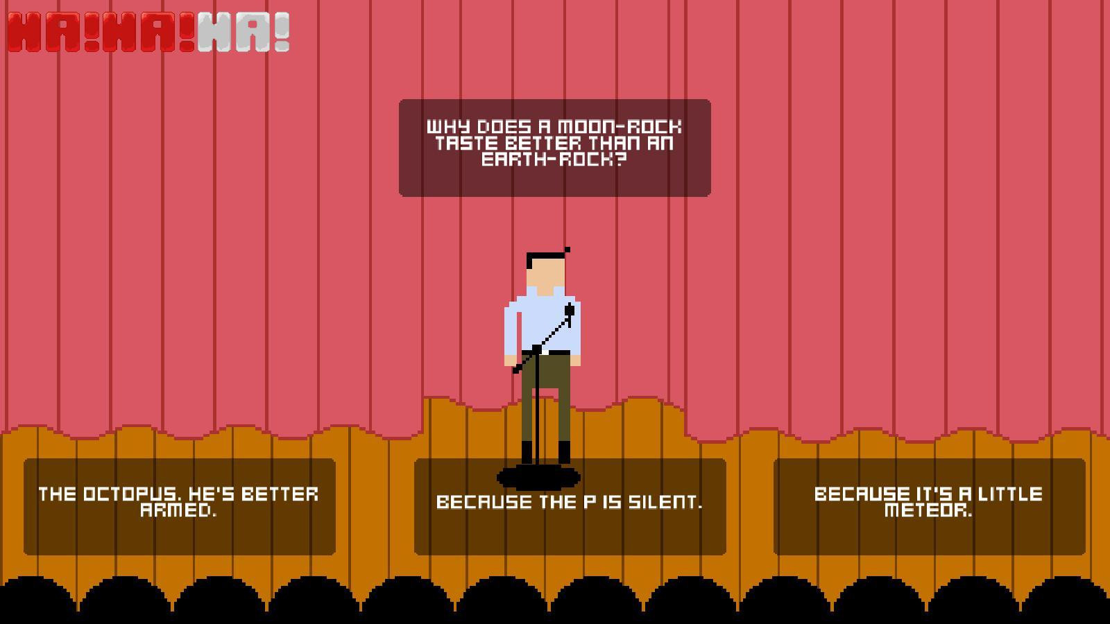 Rad Jokes: Curtain Call (itch) - кадр 3