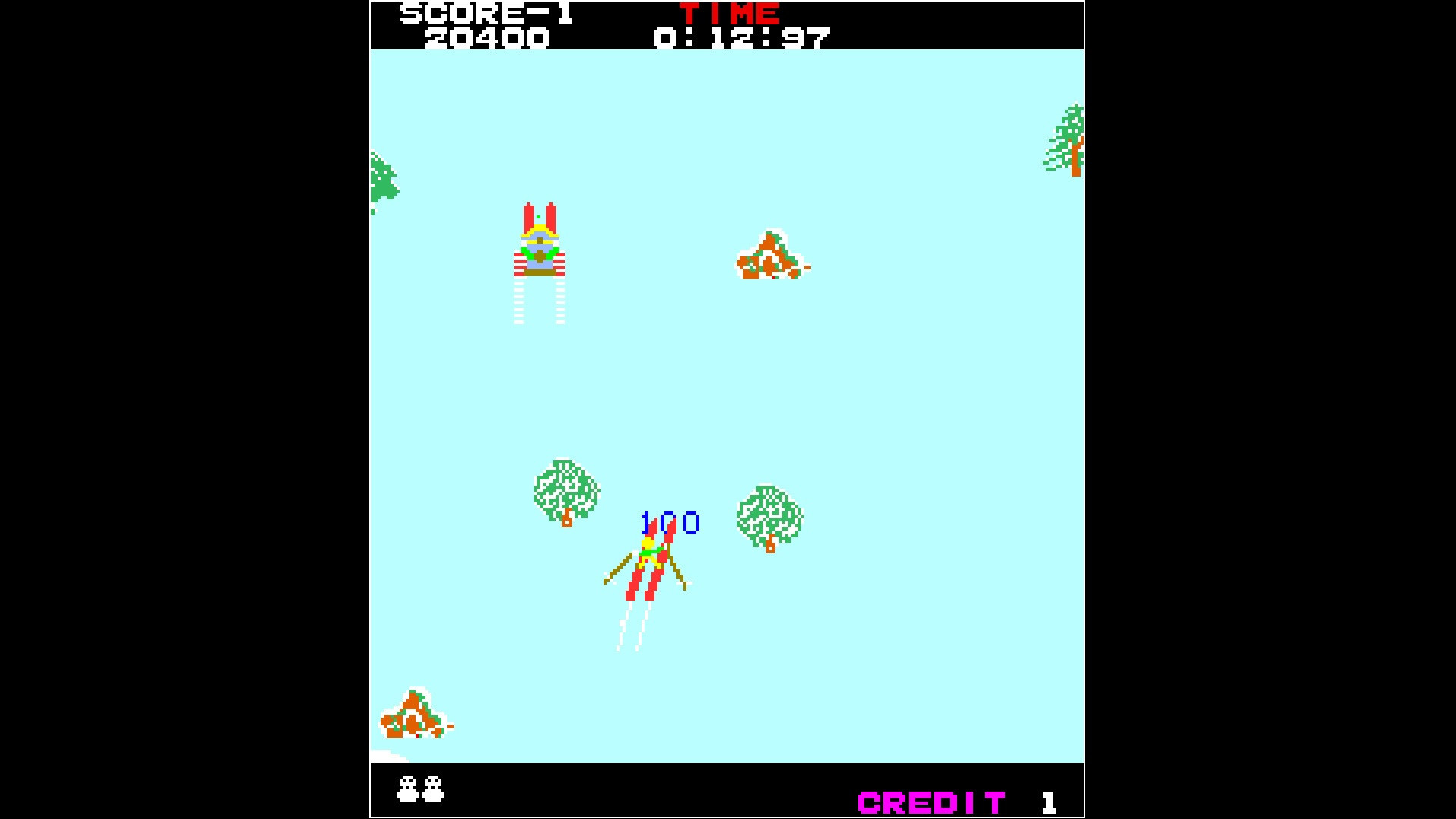 Arcade Archives ALPINE SKI - кадр 7