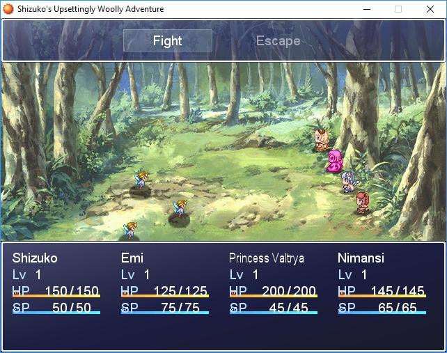 Shizuko's Upsettingly Wooly Adventure! (itch) - кадр 3