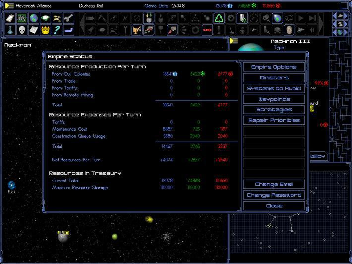 Space Empires IV Deluxe - кадр 7