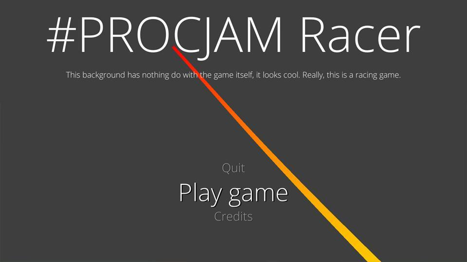 #PROCJAM Racer (itch) - кадр 3