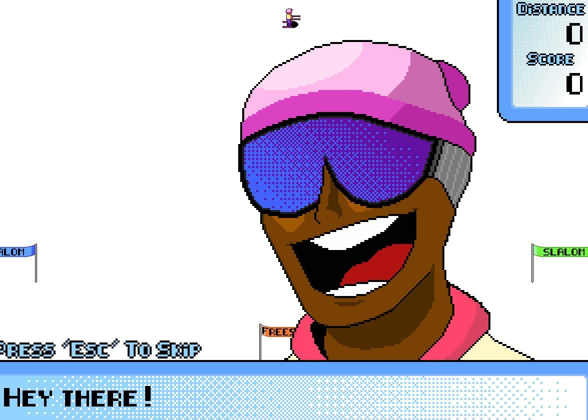 Skiing Sensation!: The Demon Of Mt. Arlo (itch) - кадр 5