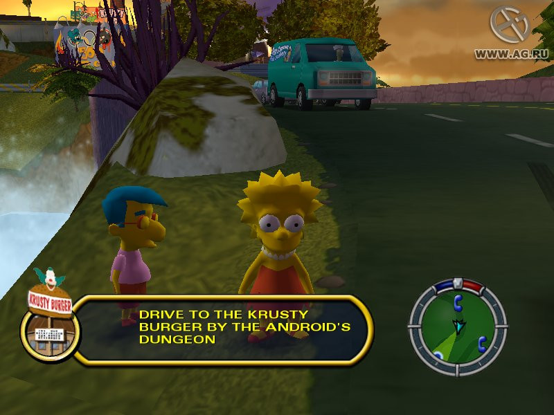The Simpsons Hit & Run - кадр 15