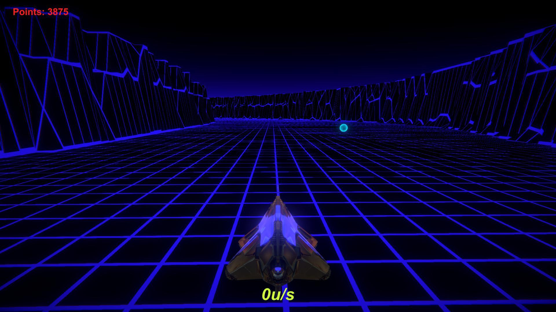 AI retrowave racing (itch) - кадр 1