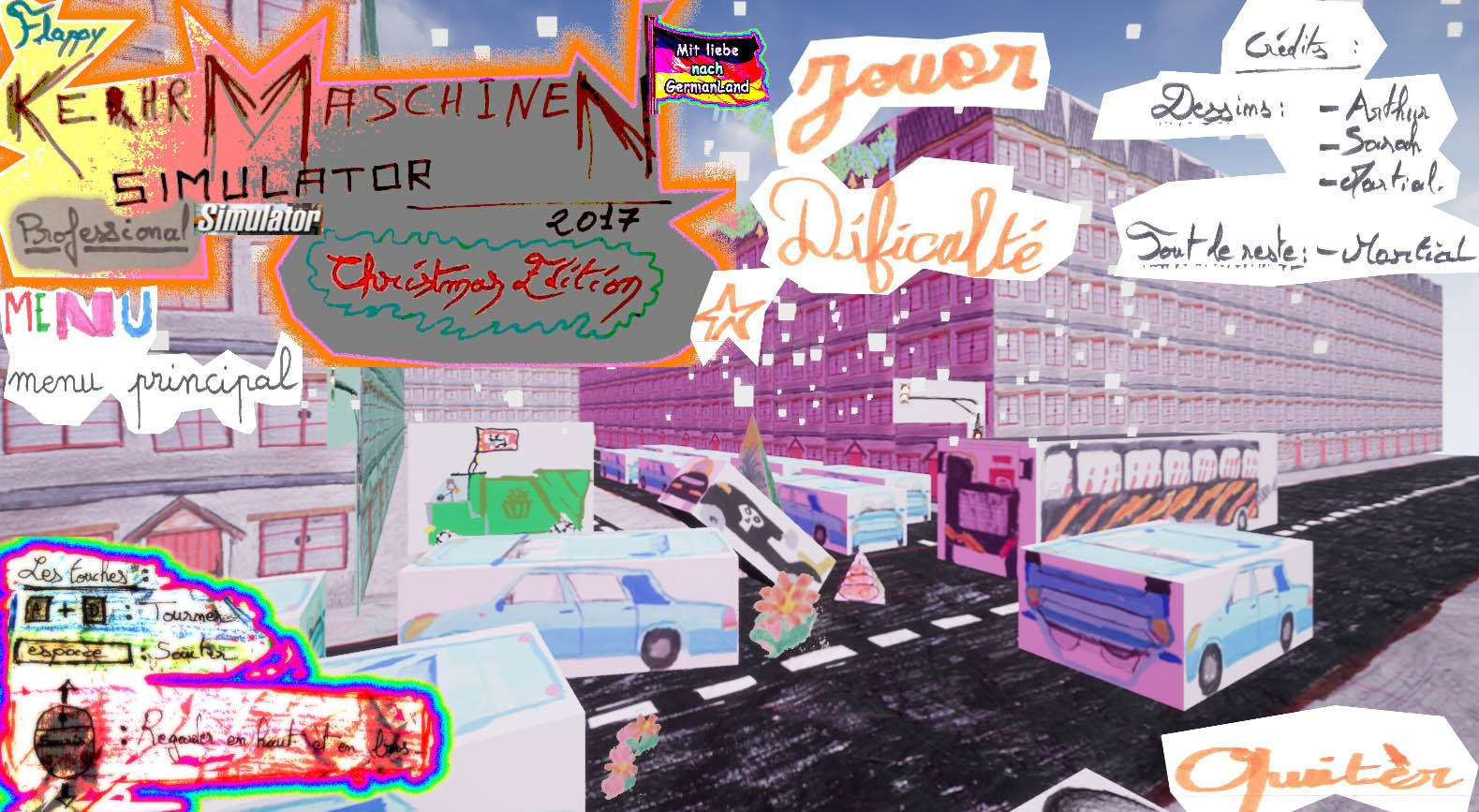 Flappy KehrMaschinen Simulator 2017 Professional - Christmas Edition (itch) - кадр 2