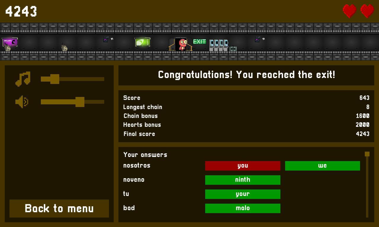 Flashcard Dungeon (Benjamin Nolan / TwoWholeWorms) (itch) - кадр 1
