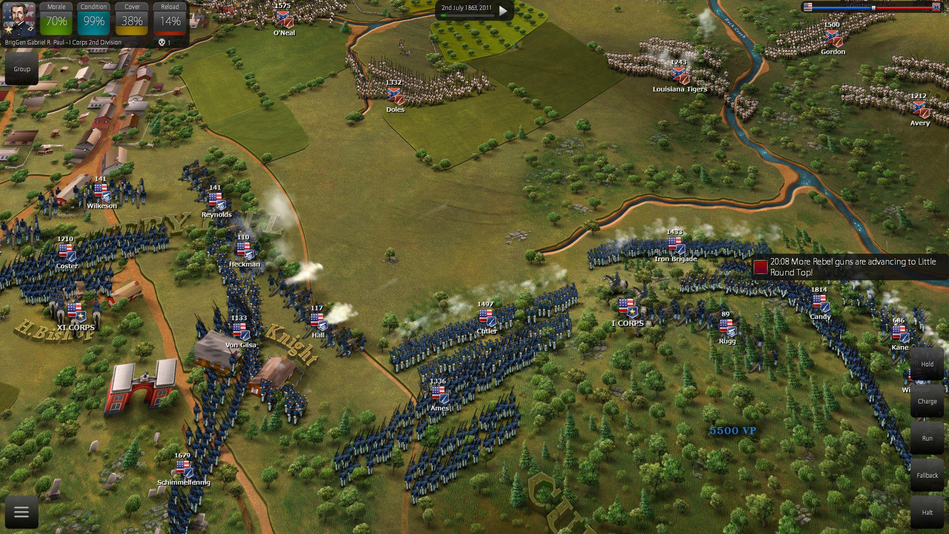 Ultimate General: Gettysburg - кадр 15