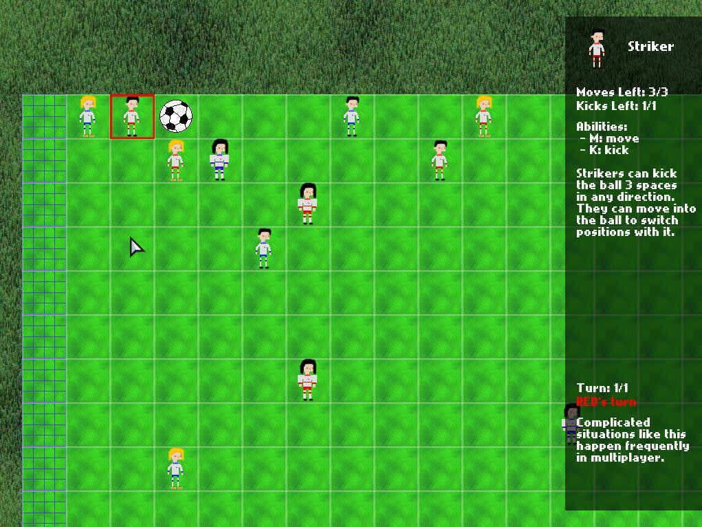 Final Football Tactics (itch) - кадр 1