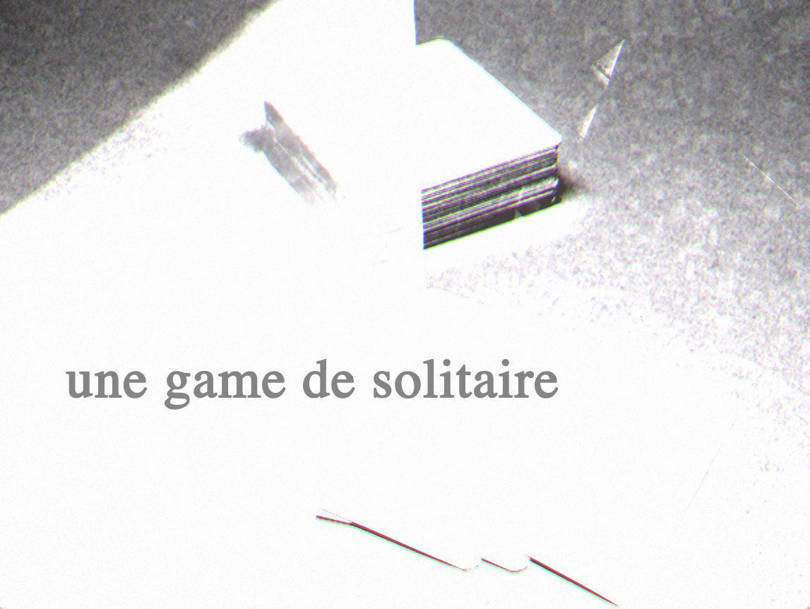 une game de solitaire (itch) - кадр 1