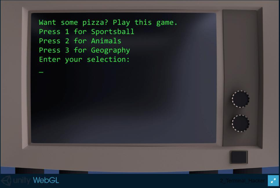 Terminal Hacker Exercise (itch) - кадр 1