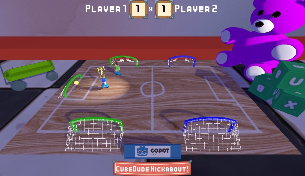 [GameDev.tv] Cubedude Kickabout (itch) - кадр 2
